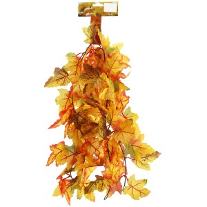 Girlanda z jesenskimi listi 180 cm