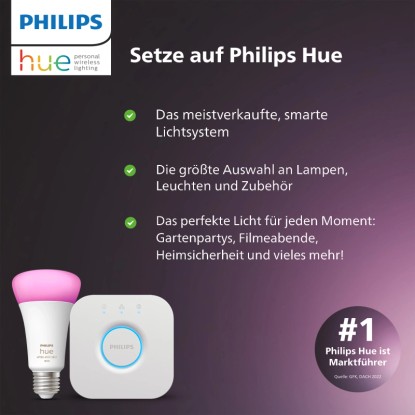 Philips Hue Dvojno pakiranje White & Color Ambiance E27 2 x 800 lm 9 W