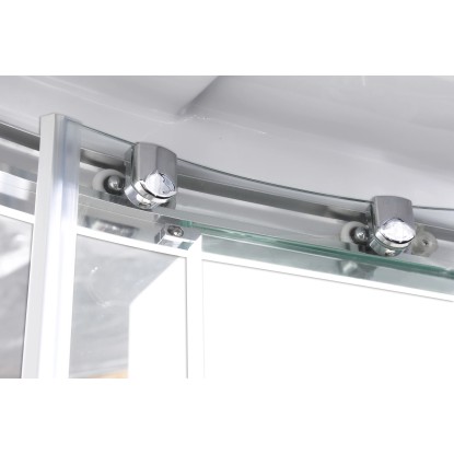 Sanotechnik Kompletna tuš kabina Trend 3 Videz kroma 210 cm x 120 cm