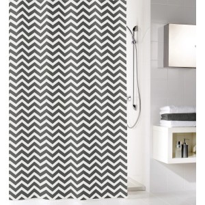 Kleine Wolke Zack Zavesa za prhanje skrilavec 120 x 200 cm