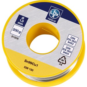 LUX spajka za elektroniko Ø 1 mm 200 g