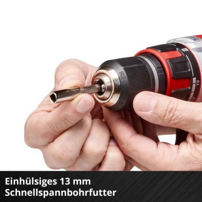 Einhell Power x-Change baterijski vrtalni vijačnik TE-CD 18/50 Li BL Solo