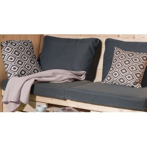 Weka Komplet sedežnih blazin Antracit za Merano in Bozen