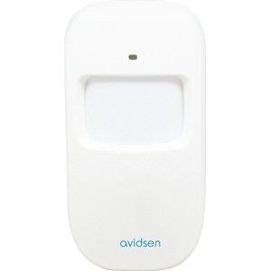 PIR-Detektor bela 10,5 cm x 6 cm x 3 cm