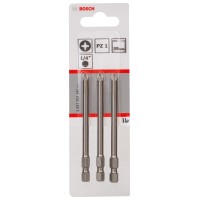 Bosch Vijačni nastavek Extra Hard PZ1 89 mm 3 kosi