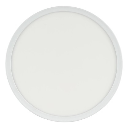 Brilliant Stropna LED-svetilka Velion bela Ø 29,3 cm