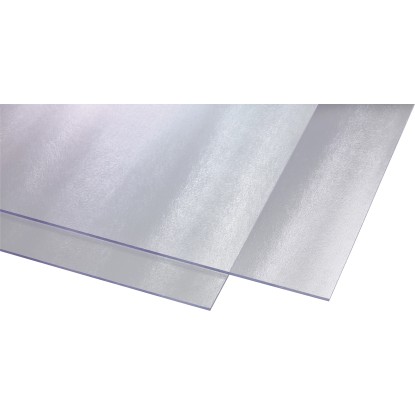 Prozorna plošča iz polistirola 5 mm "Cincilla" 1000 mm x 500 mm