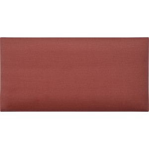 Stenska blazina Pravokotnik 60 cm x 30 cm Terakota Žamet