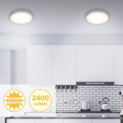Briloner LED stropna in stenska svetilka Fire mat kromirana 24,5 W