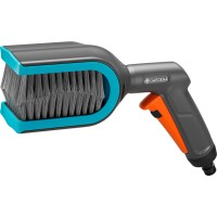 Gardena Cleansystem Krtača za žaluzije z dovodom vode siva/turkizna