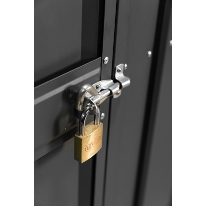 Globel Komplet za krilna vrata 2 za kovinske vrtne lope antracitni