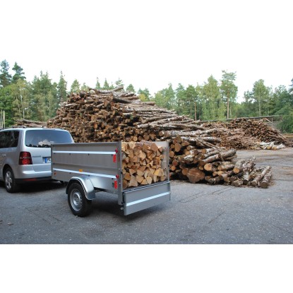 Stema Prikolica Basic 750 kg vklj. z nadgradnjo in ponjavo