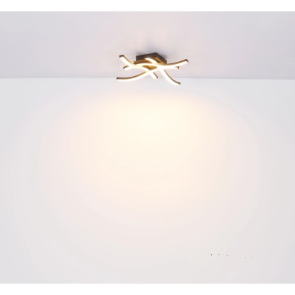 Globo LED-stropna svetilka Evita 43 cm