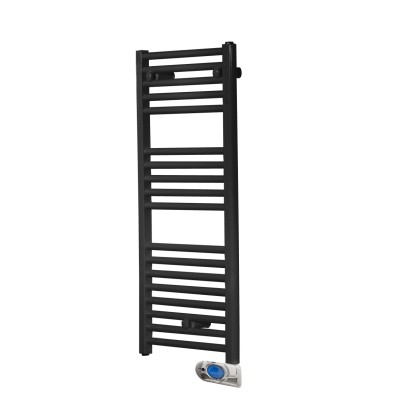 Sanotechnik Električni radiator e-Innsbruck 500 W mat črn 92 x 48 cm