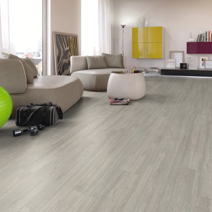 Egger Laminat Basic EBL044 Charlotte hrast svetlo siv 1.292 mm x 193 mm x 7 mm