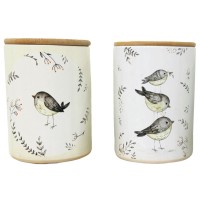 Boltze Posoda za shranjevanje Knuffi majhna 2 vrsti sortirana Ø 10 cm x 14 cm