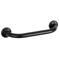 Wenko Ročaj za kopalno kad Basic 36 cm x 6 cm x 9,5 cm črn