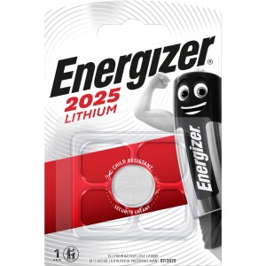 Energizer Litijeva gumbna baterija CR2025 3 V