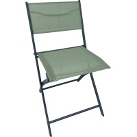 Zložljiv stol Toconao antracitno zelen 45 cm x 51 cm x 81 cm