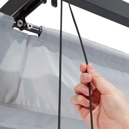 Paviljon Texhoma siv 300 cm x 300 cm