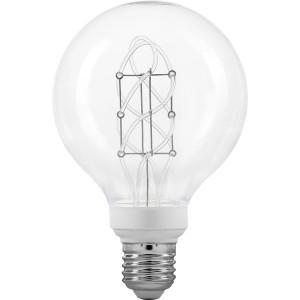 Dekorativna LED-sijalka Okrogla E27/2,2 W (55 lm), Toplo bela ER: A