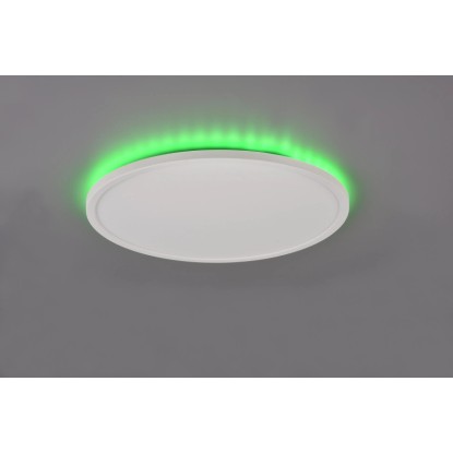 Reality Stropna LED-svetilka Aureo bela mat 2,5 x 40 x 40 cm