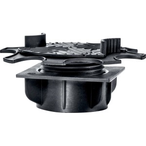 Spax Free Lift črna za nosilec terase 20-75 mm širine 3 kosi