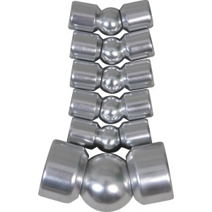 Dieda Komplet vogalnih povezav Aluminij Eloksiran