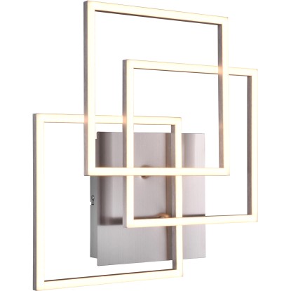 Trio LED stropna svetilka Mobile 28 W 3200 lm z zatemnitvijo nikelj mat