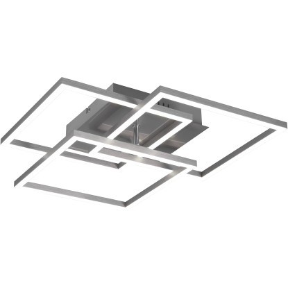 Trio LED stropna svetilka Mobile 28 W 3200 lm z zatemnitvijo nikelj mat