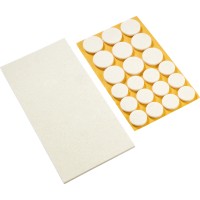 Set samolepilnih drsnikov iz filca za parket 22-delni