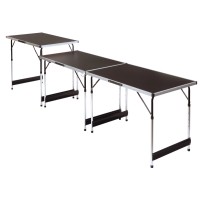 LUX-TOOLS Večnamenska miza aluminij 3-delna
