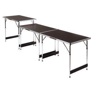 LUX-TOOLS Večnamenska miza aluminij 3-delna