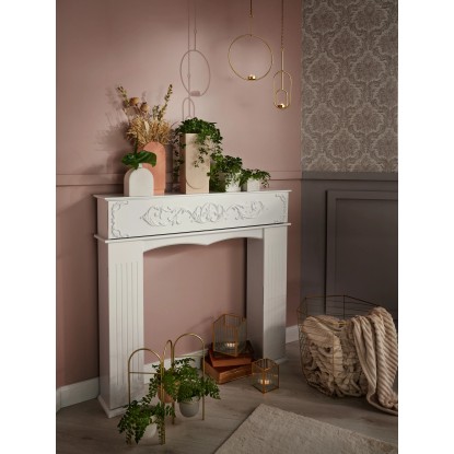 Svečnik za čajne svečke viseč Modern Antique 42 cm x 24,5 cm x 38 cm