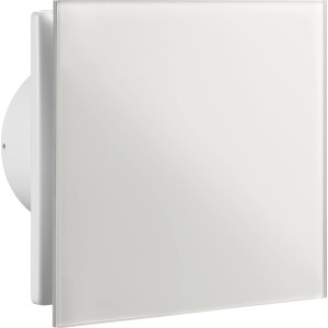 Kopalniški ventilator System Ø 100 s steklenim pokrovom bel visoki sijaj