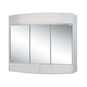 Sieper Kopalniška omarica z ogledalom Topas Eco 60 cm Bela