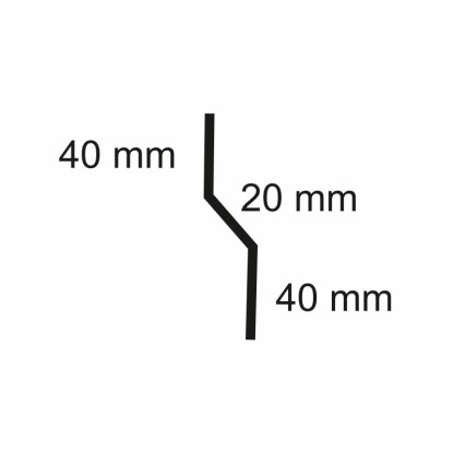 Sarei priključni profil 40/ 20/ 40 HG16