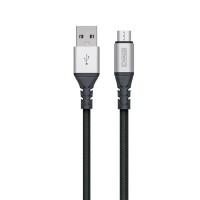 Schwaiger Sinhronizacijski in polnilni kabel tip A-Micro USB črn 1,2 m