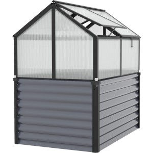 Vitavia visoka topla greda Gamma HKP Črna Š 89 x G 127 x V 135 cm