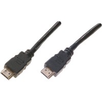 Priključni HDMI-kabel 1,3 m Črne barve HDMI0130 043