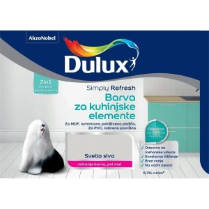Dulux Barva za kuhinjske elemente svetlo siva 750 ml