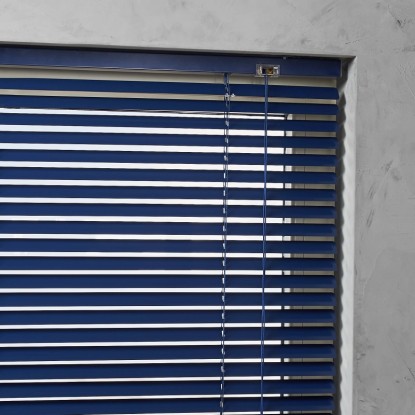Cocoon Aluminijasta žaluzija 25 mm modra 160 cm x 175 cm