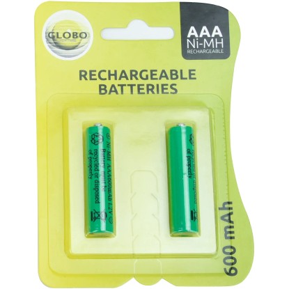 Globo nadomestna baterija za solarne luči AAA 600 mAh