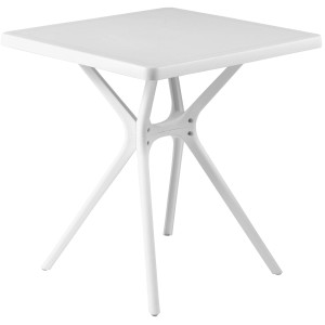 Vrtna miza Hugo iz umetne mase in steklenih vlaken 72 cm x 70 cm x 70 cm