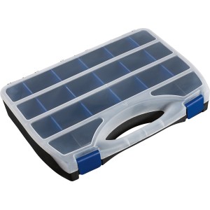 LUX-TOOLS Sortirnica s prilagodljivimi predelki 36,4 cm