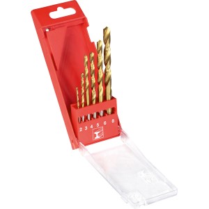 LUX-TOOLS Komplet svedrov za kovino Classic 6-delni