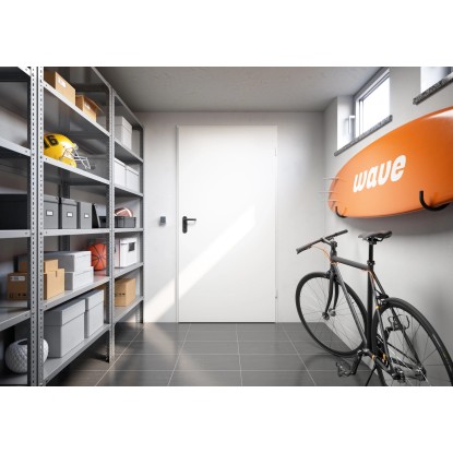 Hörmann Notranja kovinska vrata ZK bela desna 875 mm x 1875 mm