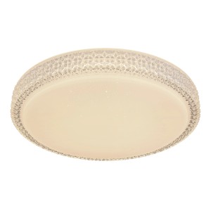 Globo Stropna LED-svetilka Ovi bela Ø 40 cm