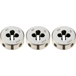 LUX-TOOLS Komplet rezalnikov navojev M5/6/8