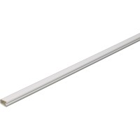Kabelski kanal samolepilni s pokrovom 12 mm x 7 mm bela dolžina 2 m
